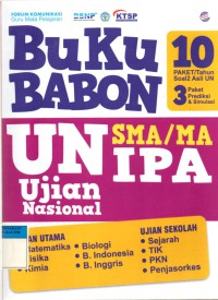BUKU BABON UN SMA/MA IPA