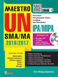 Maestro UN SMA/MA IPS 2016/2017