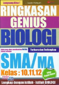 Ringkasan Genius Biologi kelas 10,11,12