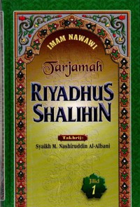 Tarjamah Riyadhus Shalihin Jilid 1