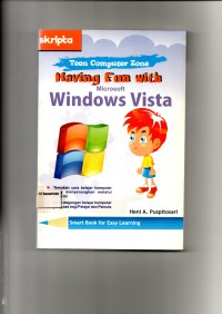 Teen Computer Zone Having Fun With Microsoft Windows Vista